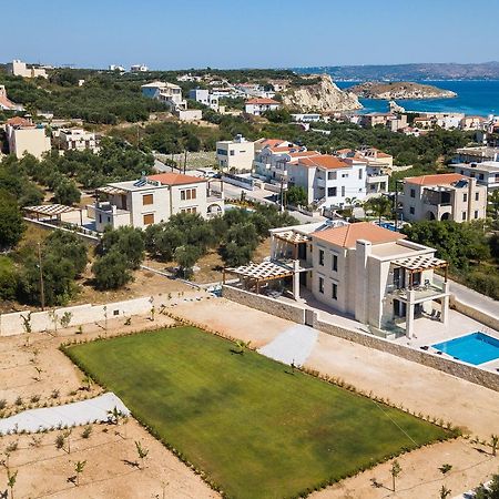 Eudora Luxury Stone Villa Almyrida  Bagian luar foto
