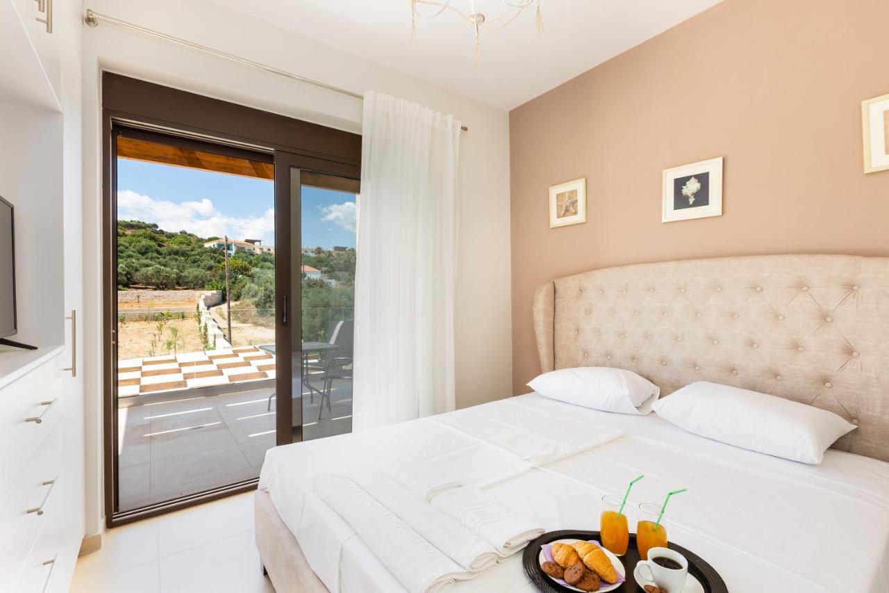 Eudora Luxury Stone Villa Almyrida  Bagian luar foto