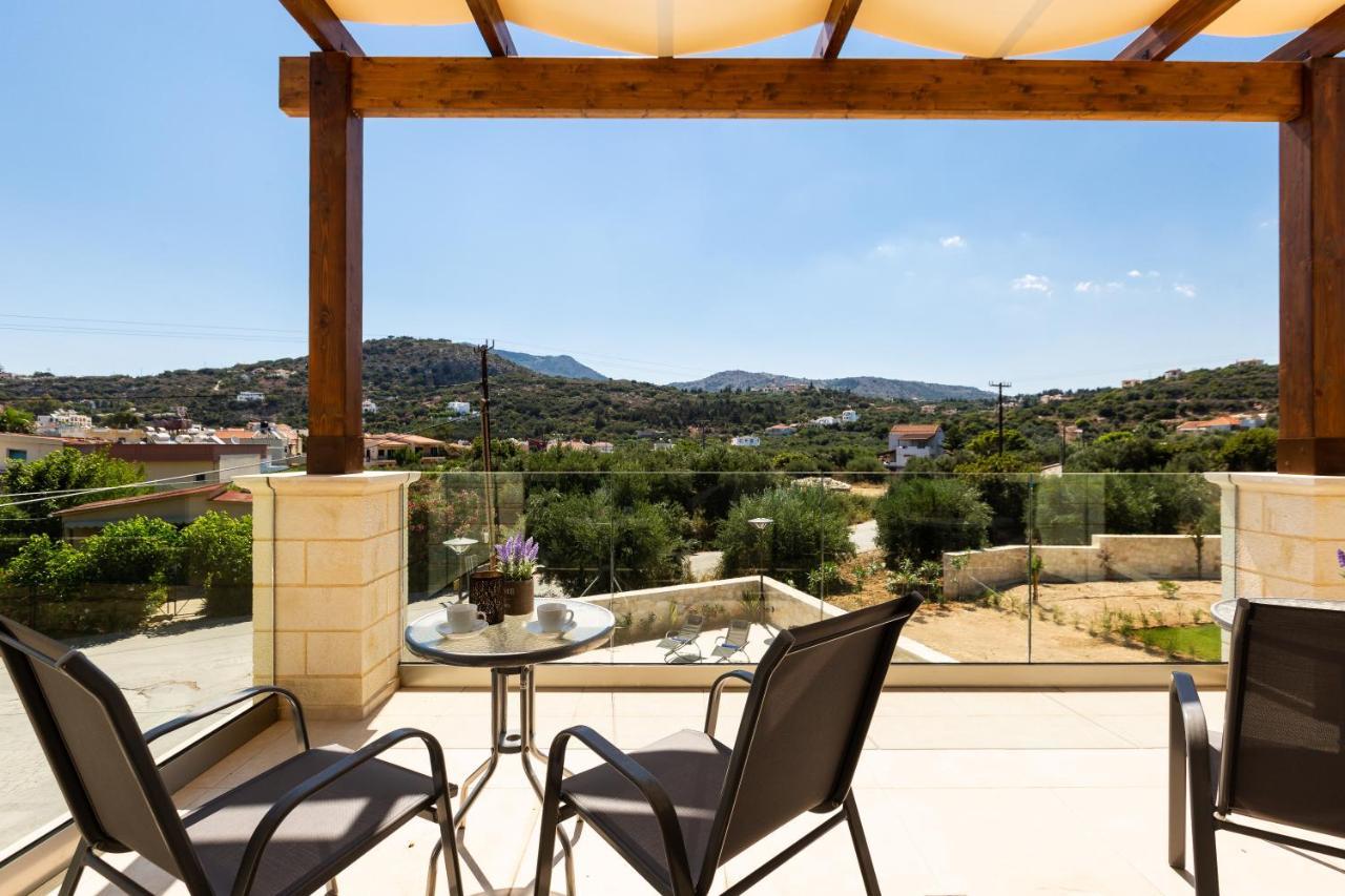 Eudora Luxury Stone Villa Almyrida  Bagian luar foto