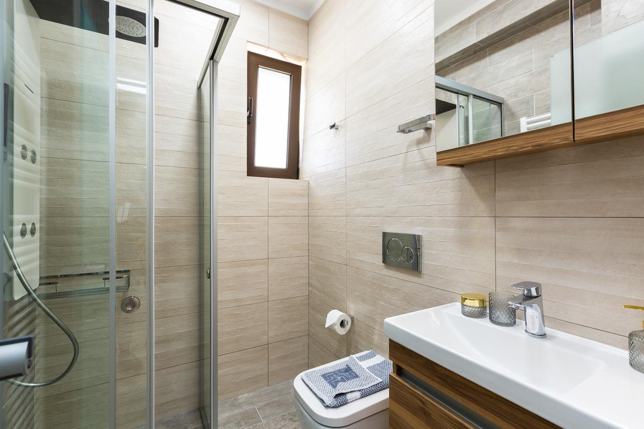 Eudora Luxury Stone Villa Almyrida  Bagian luar foto