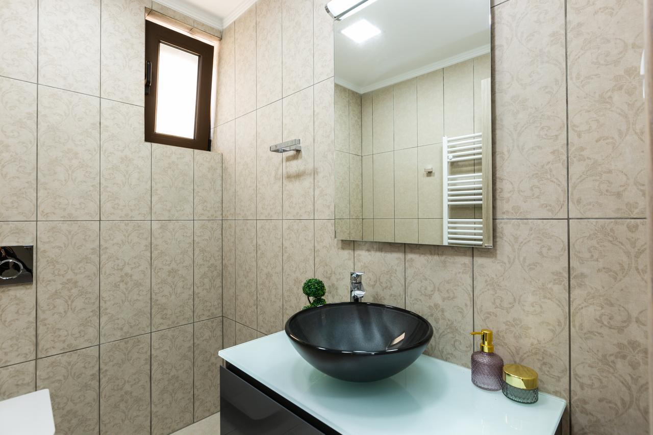 Eudora Luxury Stone Villa Almyrida  Bagian luar foto
