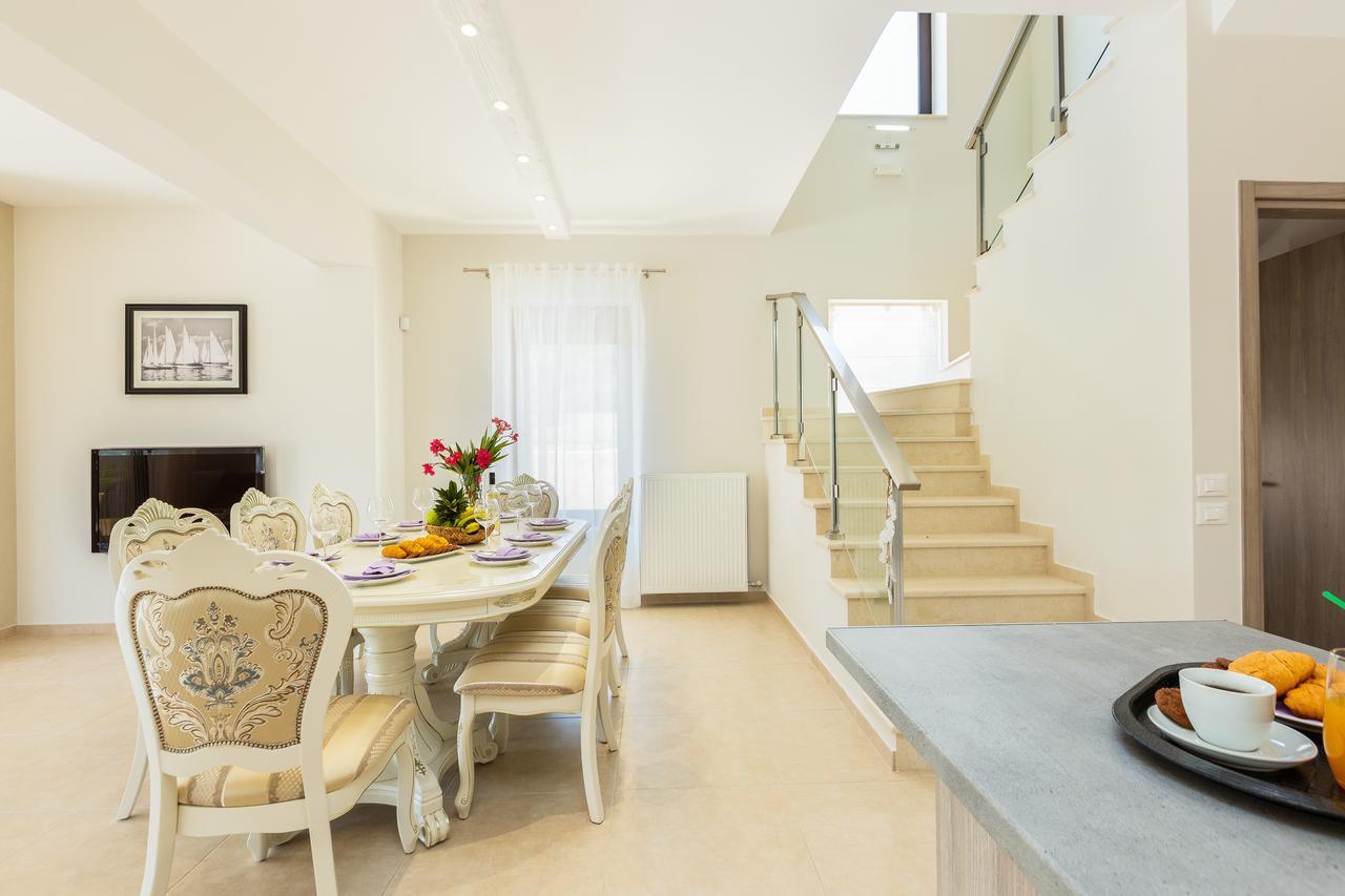 Eudora Luxury Stone Villa Almyrida  Bagian luar foto