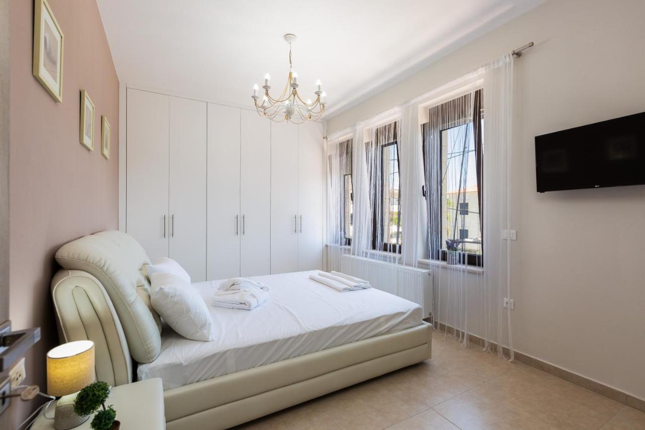 Eudora Luxury Stone Villa Almyrida  Bagian luar foto