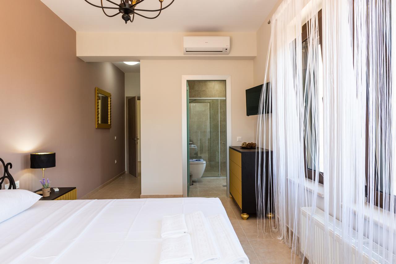 Eudora Luxury Stone Villa Almyrida  Bagian luar foto