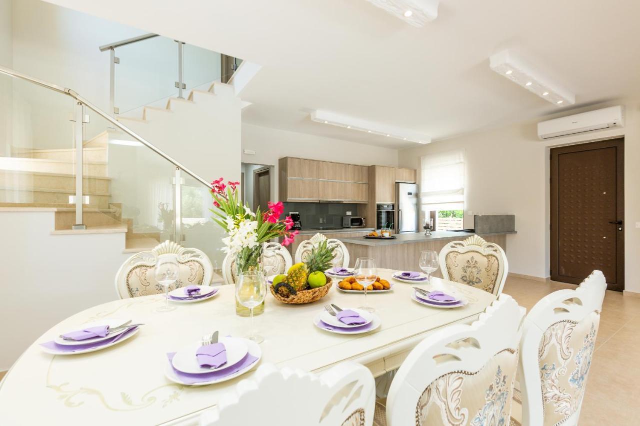 Eudora Luxury Stone Villa Almyrida  Bagian luar foto