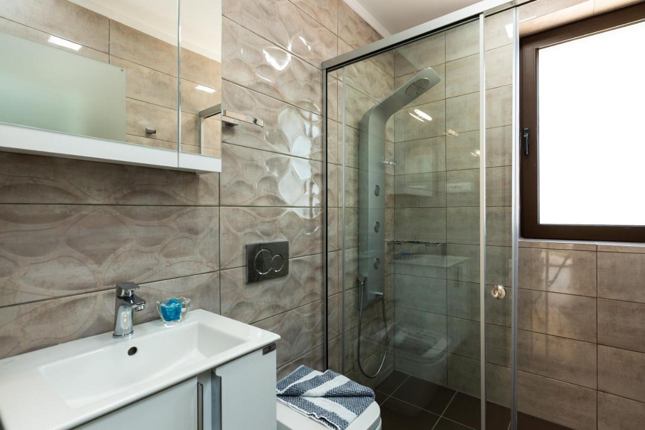 Eudora Luxury Stone Villa Almyrida  Bagian luar foto